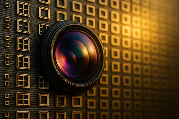 Flat optical sensor