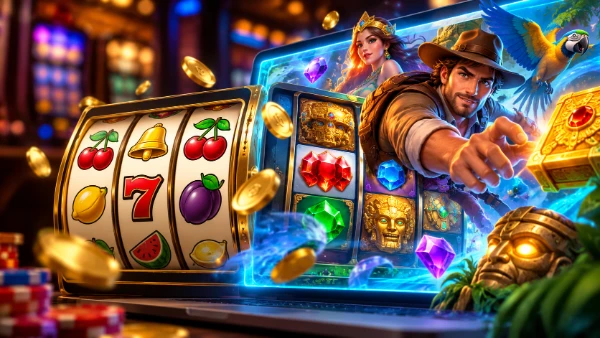 Video game inspired slots
